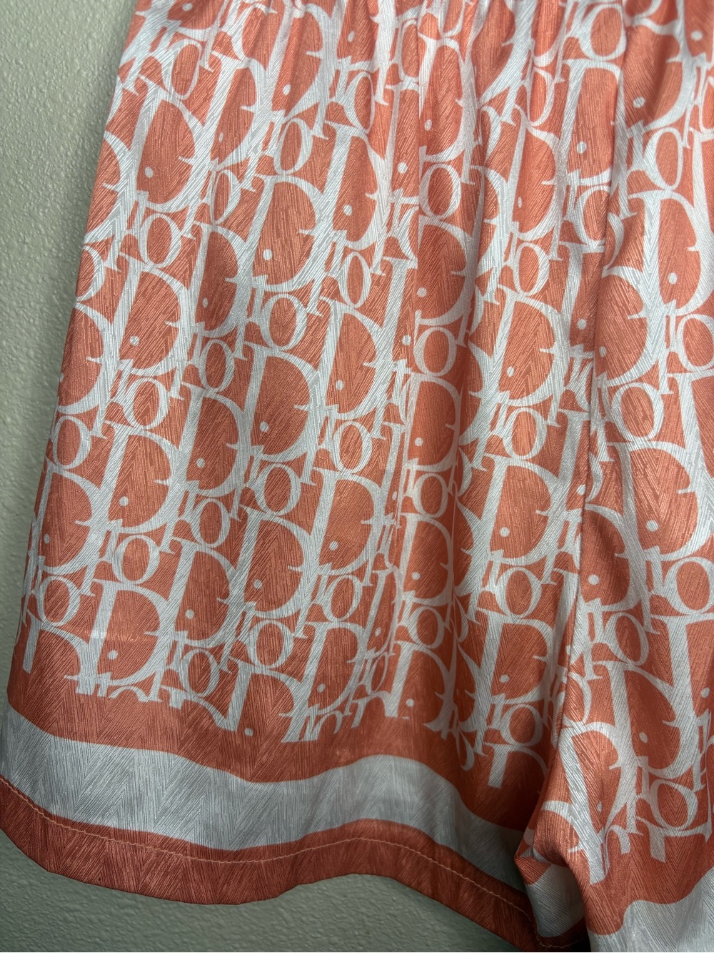 Women’s Couture “D” Satin Shorts-NEW-Small - Picture 2 of 4